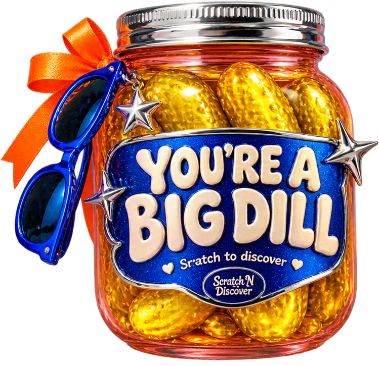 You’re a Big Dill — Just Because digital scratch card