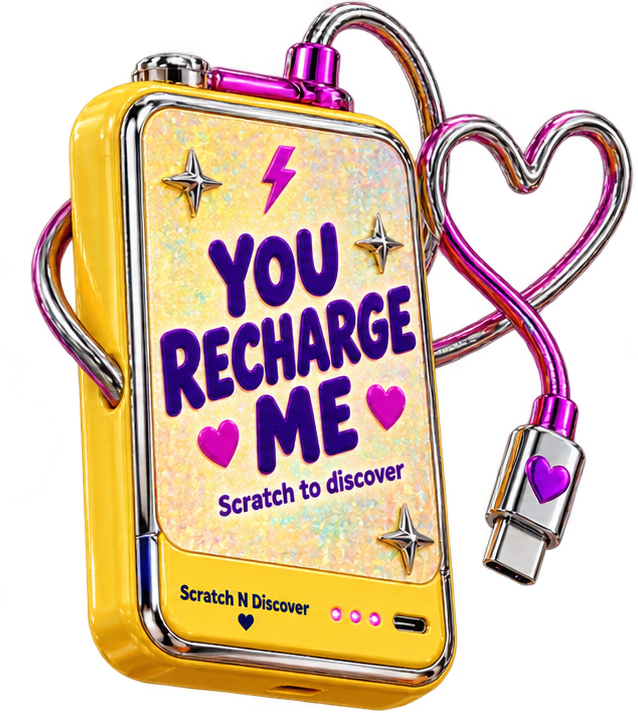 You Recharge Me — Just Because digital scratch card