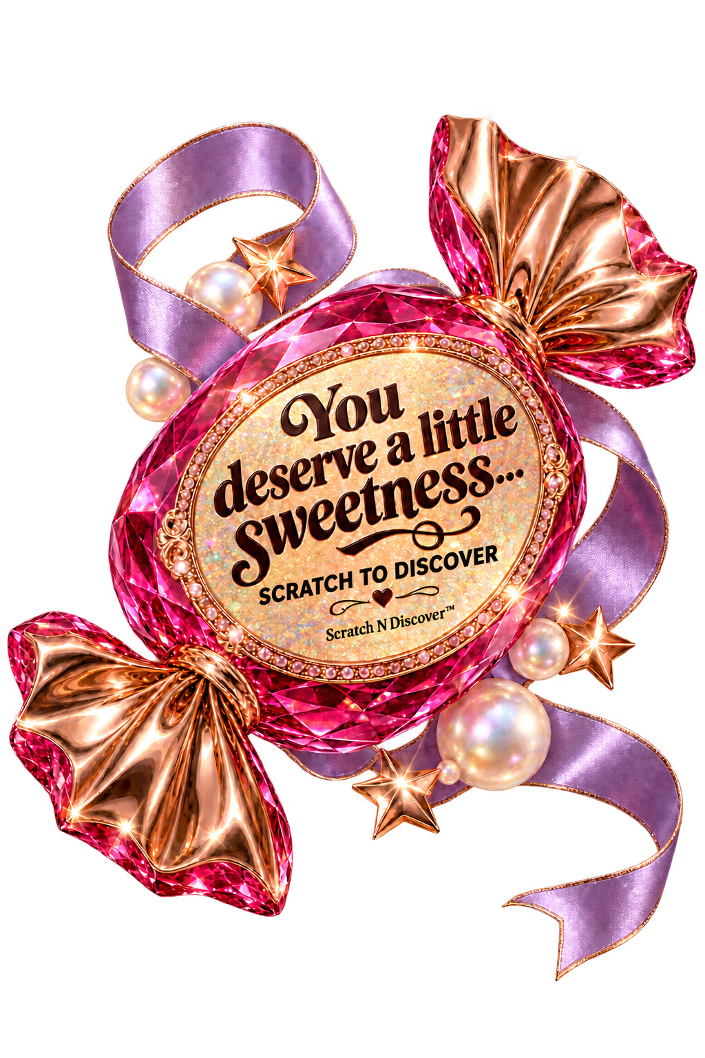 You Deserve a Little Sweetness… — Just Because digital scratch card